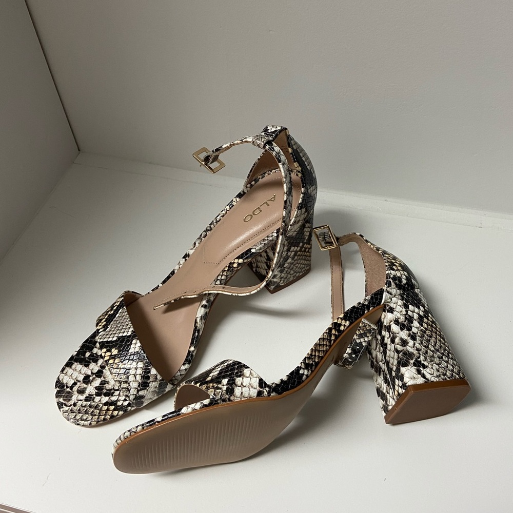 Snake Skin Sandals - Picture 2 of 6